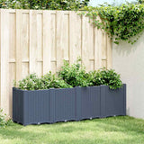 Vidaxx jardinière 160x40x53 cm polypropylène gris