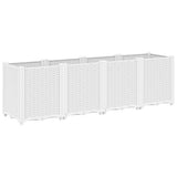 Vidaxx jardinière 160x40x53 cm polypropylène blanc