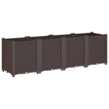 Vidaxx jardinière 160x40x53 cm polypropylène marron