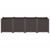 Vidaxl Planungsbox 160x40x53 cm Polyprope Brown