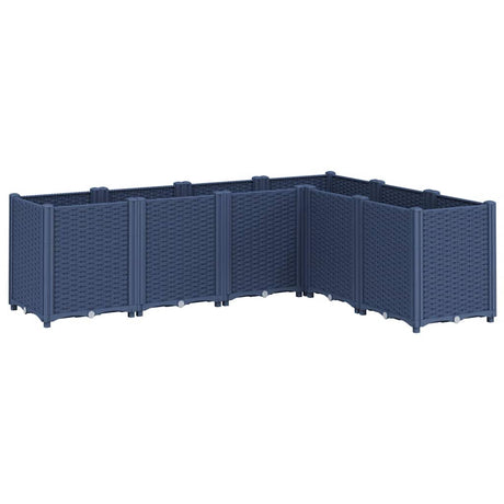 Vidaxx jardinière 160x120x53 cm polypropylène gris