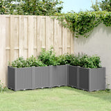 Vidaxx jardinière 160x120x53 cm polypropylène gris clair