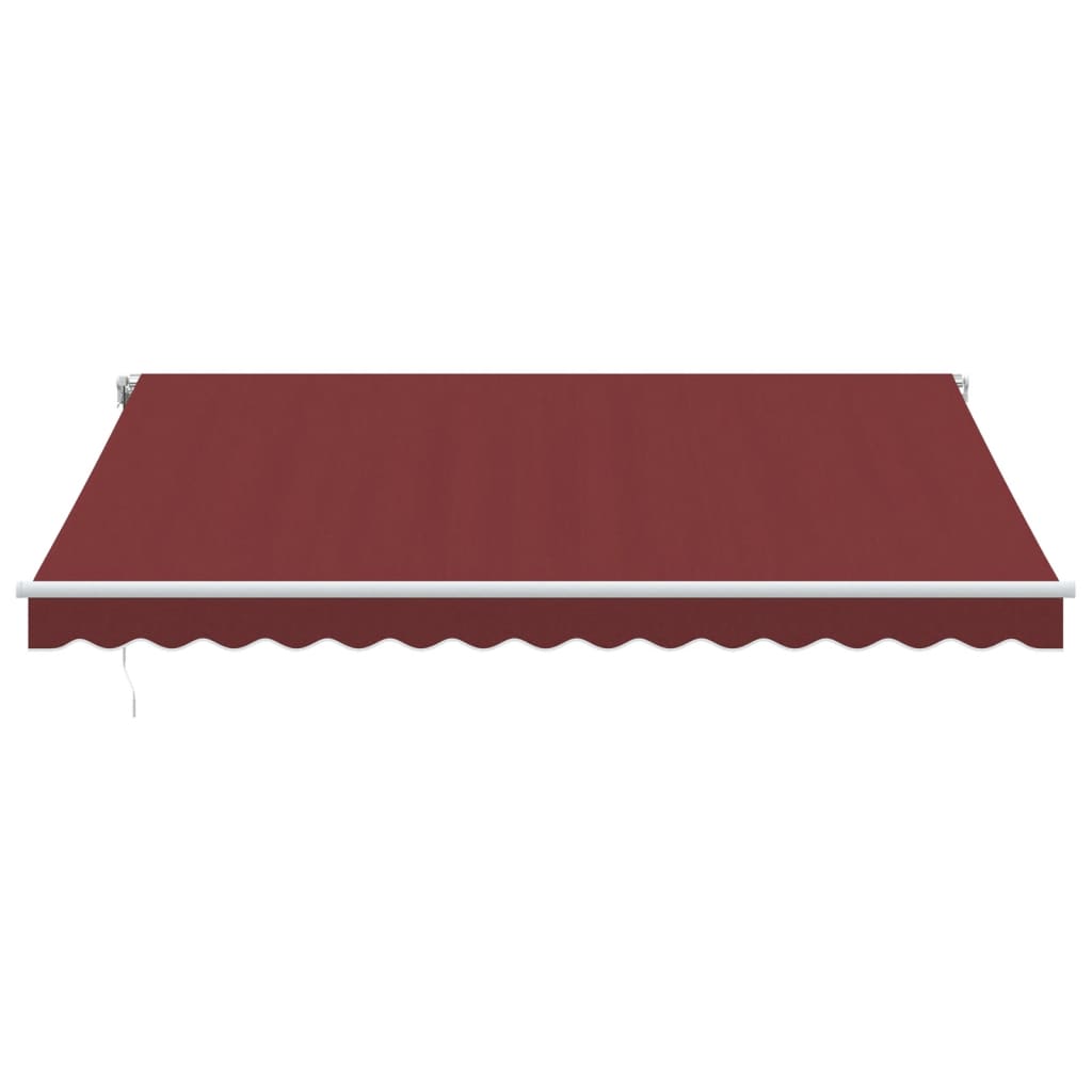 Vidaxl Luifel udvider automatisk 400x300 cm Bordeaux Red