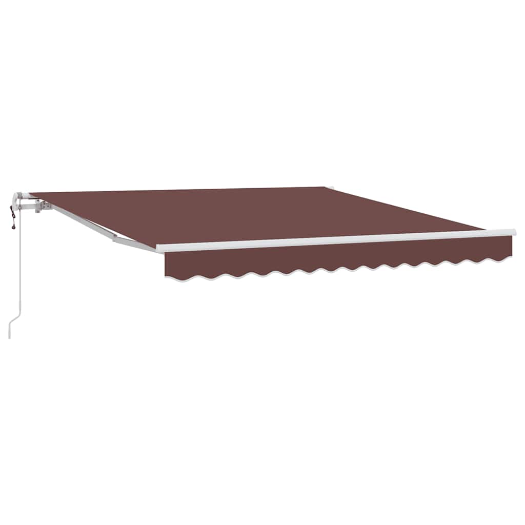 Vidaxl luifel automatisch uittrekbaar 300x250 cm bruin