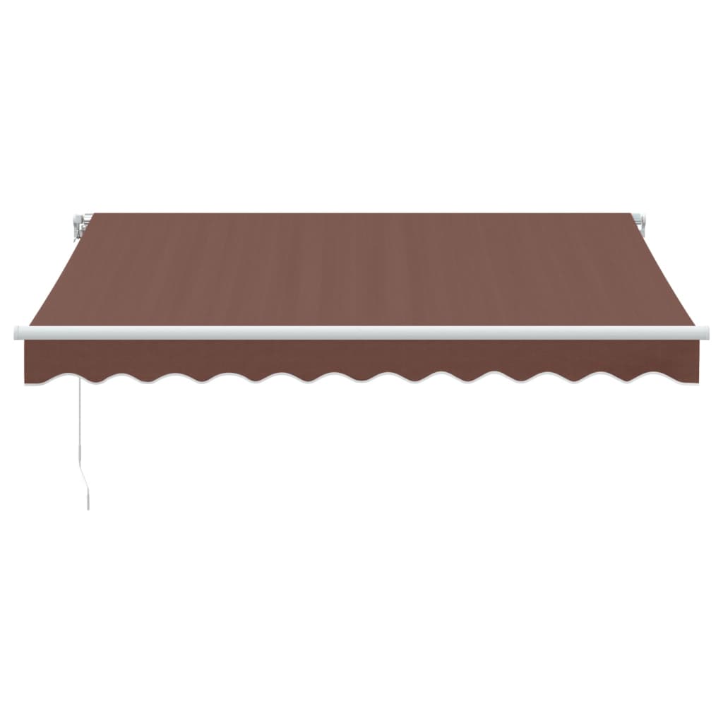 Vidaxl Luifel manually extendable 300x250 cm brown