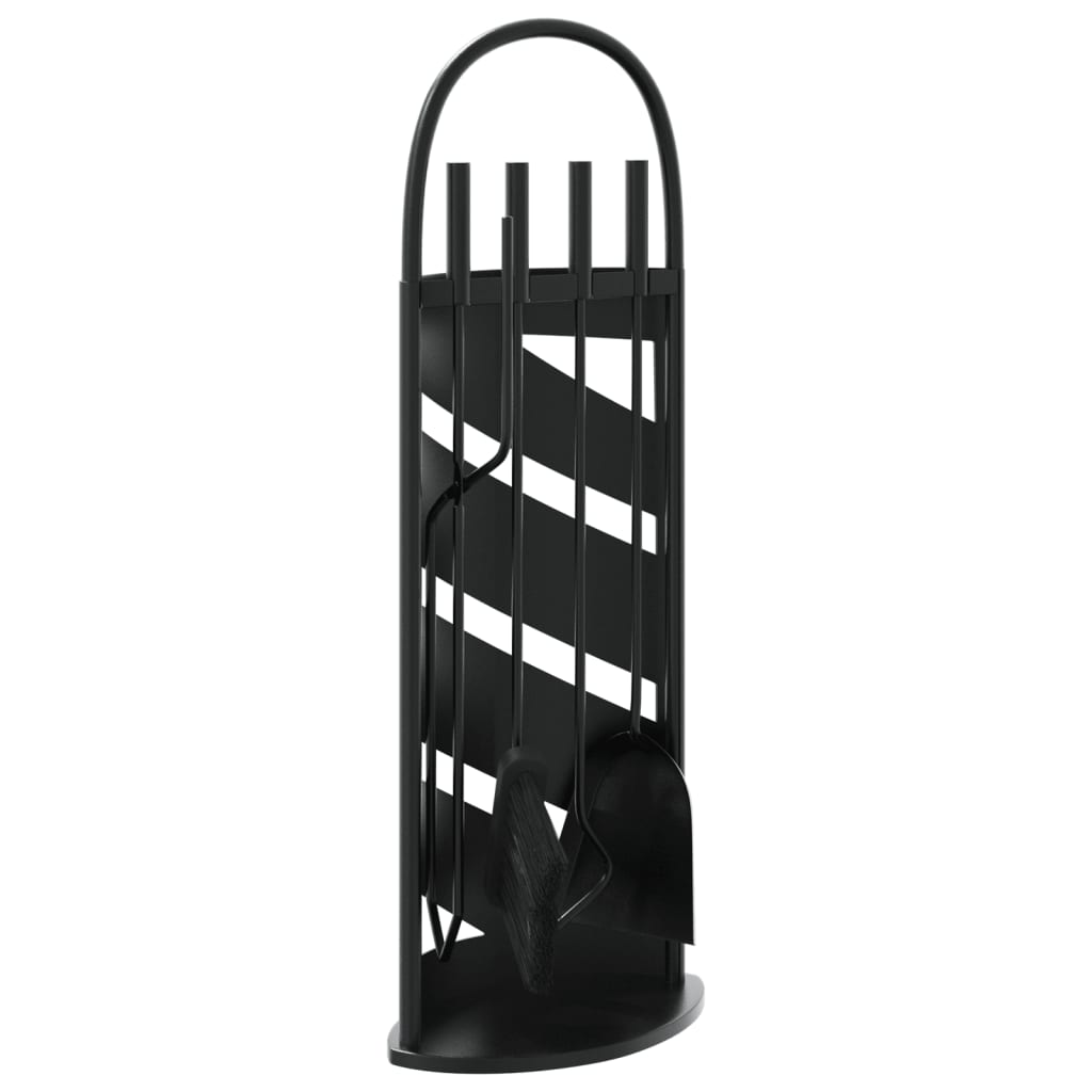 Vidaxx ensemble de cheminée 5 pièces 23x15x66 cm acier