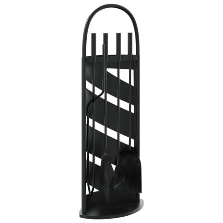 Vidaxx ensemble de cheminée 5 pièces 23x15x66 cm acier