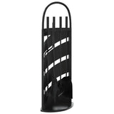 Vidaxx ensemble d'outils de cheminée 5 pièces 23x15x66 cm acier