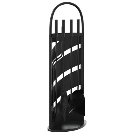 Vidaxx ensemble d'outils de cheminée 5 pièces 23x15x66 cm acier