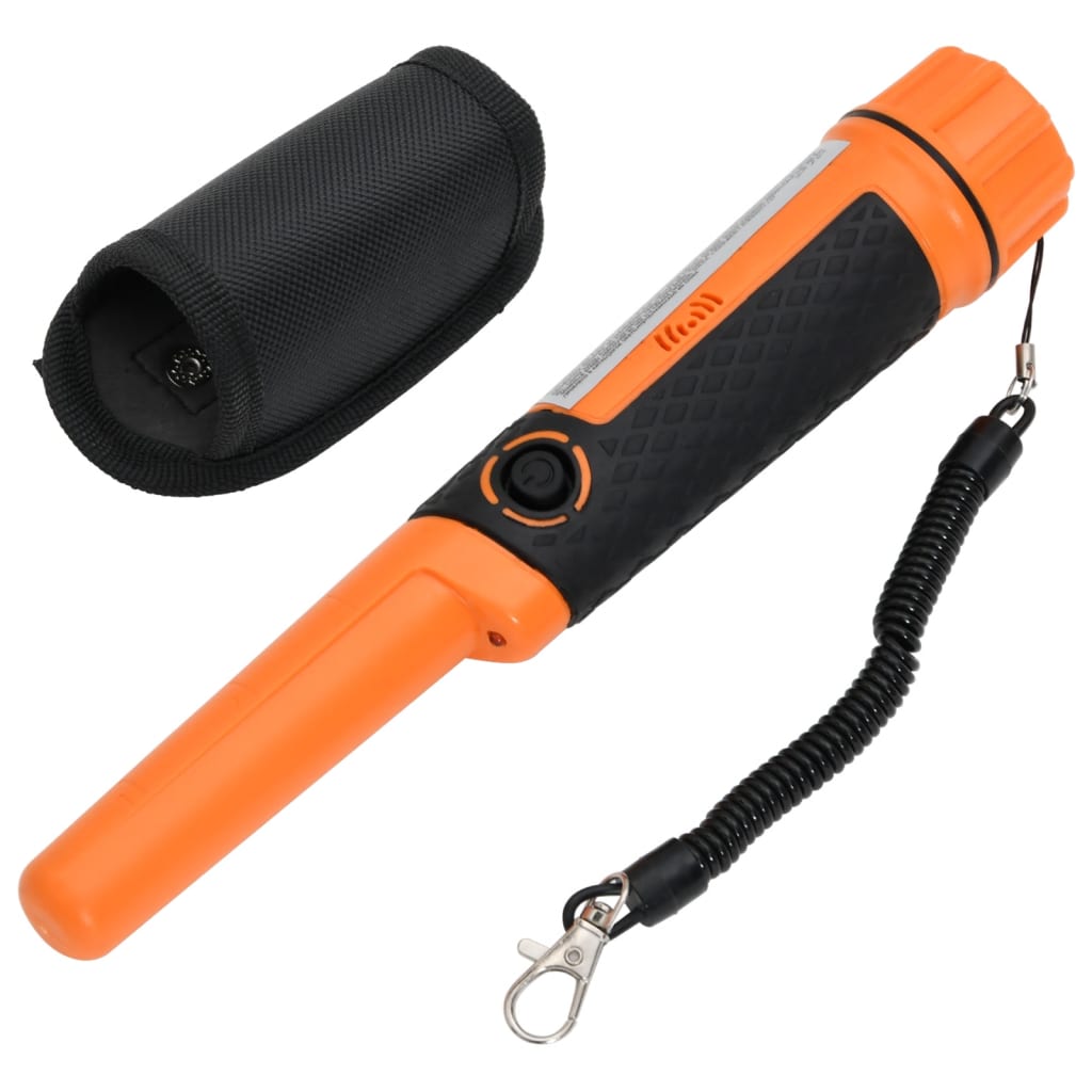 Vidaxl pinpointer detector de metal naranja