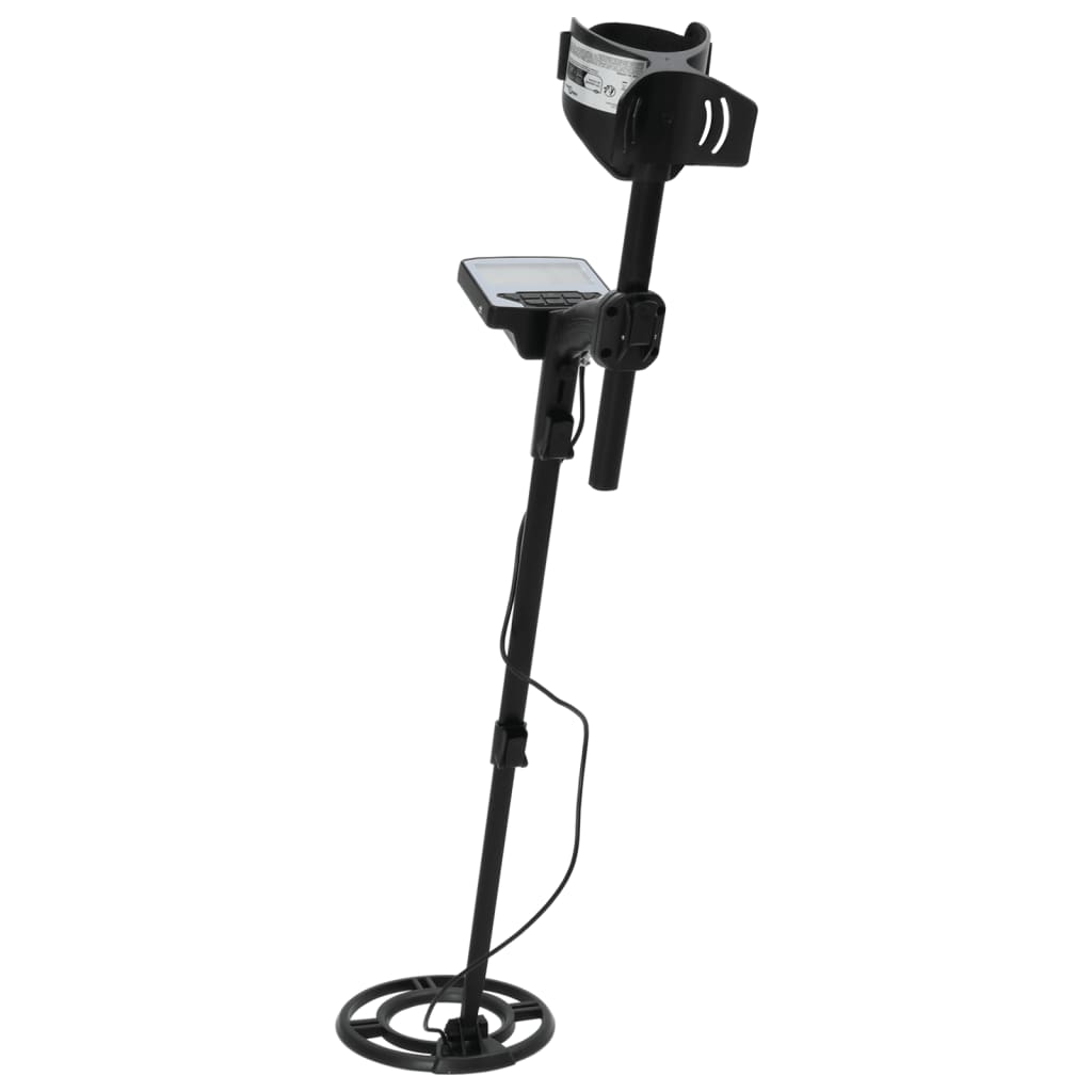 VidaXL détecteur de métaux réglage automatique profondeur de recherche de 18 cm avec localisation