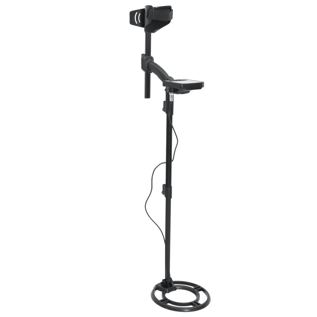 VidaXL détecteur de métaux réglage automatique profondeur de recherche de 18 cm avec localisation