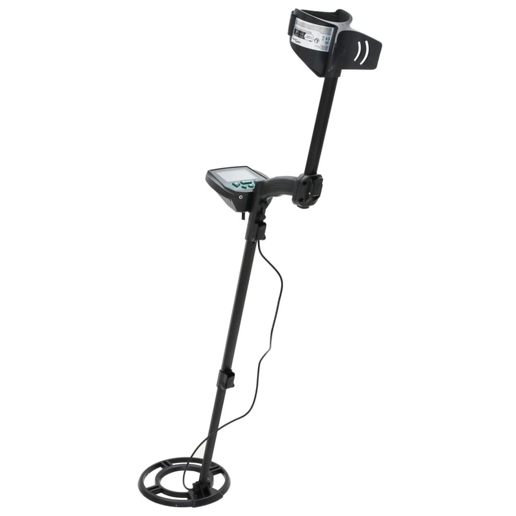 Détecteur de métaux Vidaxxl avec écran LCD, profondeur de recherche 24 cm