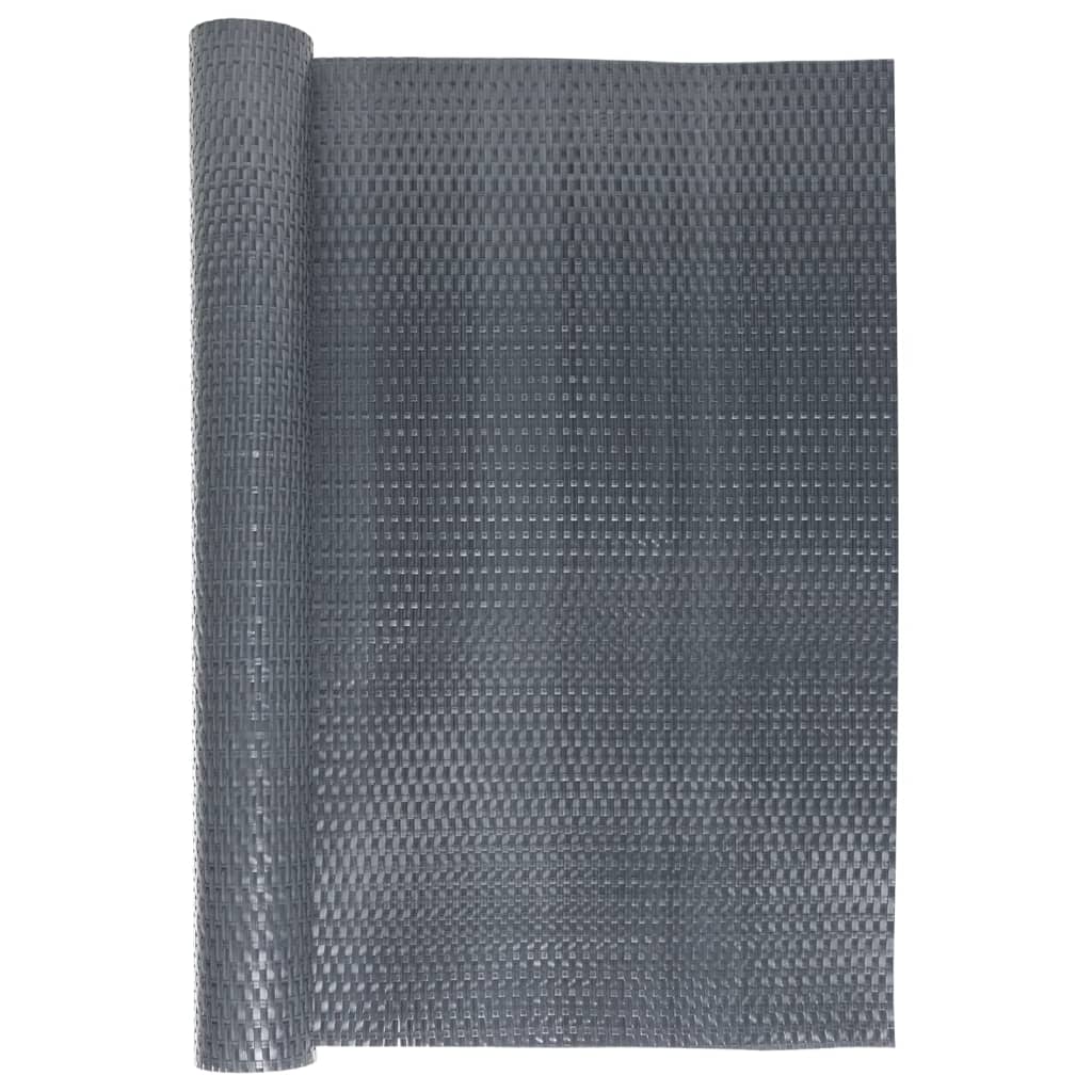 Obrazovka balkonu Vidaxl 300x100 cm Poly Rattan Anthracite -colored