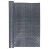 Obrazovka balkonu Vidaxl 400x80 cm Poly Rattan Anthracite -colored