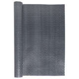 Vidaxl balkongskjerm 500x80 cm Poly Rattan Anthracite -farget