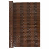 Vidaxl Balcony Screen 500x80 cm Poly Rattan Brown e Nero