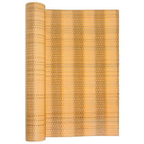 Vidaxx paravent de balcon 400x80 cm poly rotin marron clair