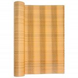 Vidaxx paravent de balcon 400x90 cm poly rotin marron clair