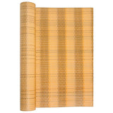 Vidaxx paravent de balcon 600x100 cm poly rotin marron clair