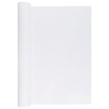 VidaXL paravent de balcon 500x90 cm poly rotin blanc