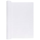 Vidaxx paravent de balcon 600x80 cm poly rotin blanc