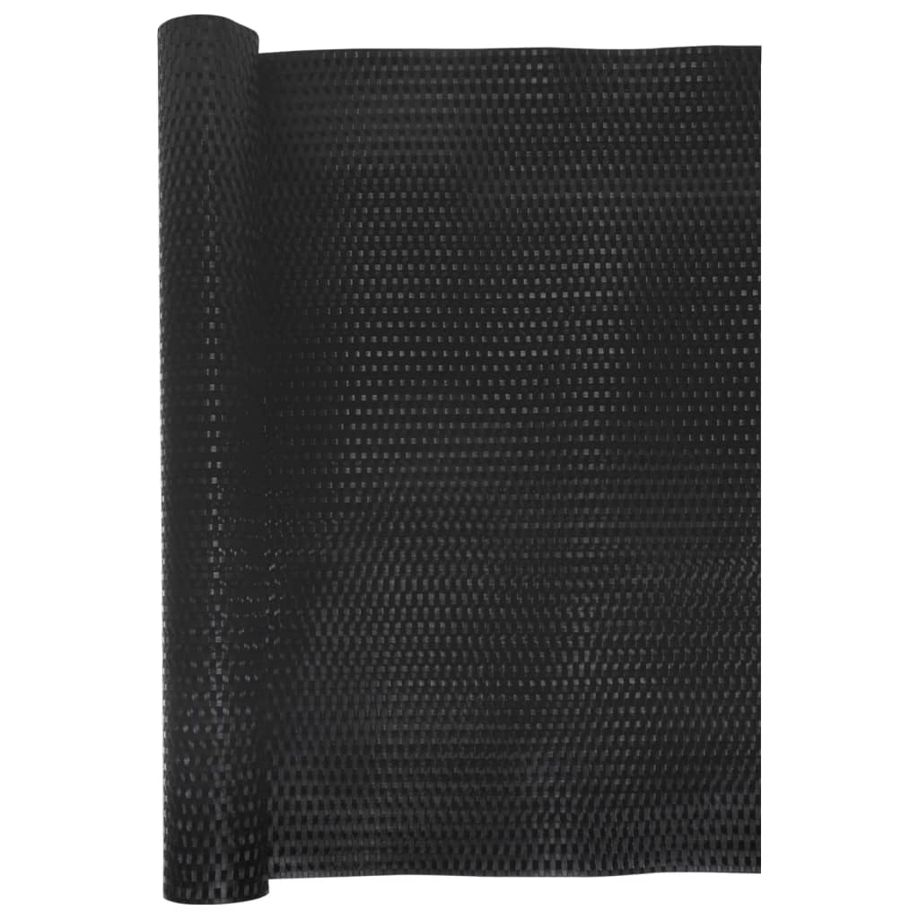 Obrazovka balkonu Vidaxl 300x80 cm Poly Rattan Black