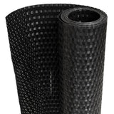 Obrazovka balkonu Vidaxl 300x90 cm Poly Rattan Black