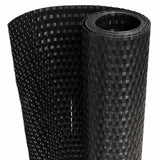 Écran de balcon Vidaxl 500x90 cm Poly Rattan Black