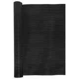 Obrazovka balkonu Vidaxl 500x100 cm Poly Rattan Black