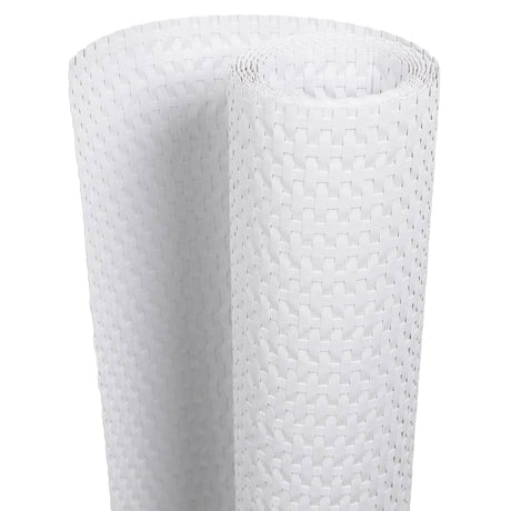 Vidaxx paravents de balcon 10 pcs 255x19 cm poly rotin blanc