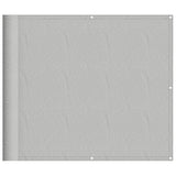 Paravent de balcon Vidaxx 90x400 cm 100% polyester oxford gris clair