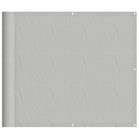 Paravent de balcon Vidaxx 90x400 cm 100% polyester oxford gris clair