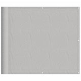 Vidaxx paravent de balcon 90x500 cm 100% polyester oxford gris clair