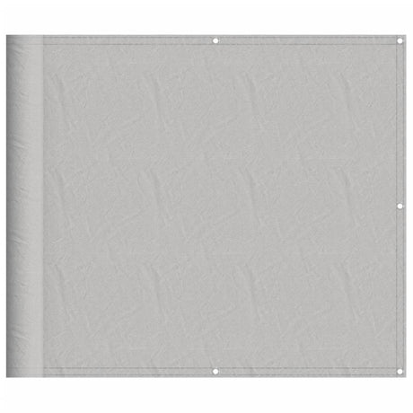 Vidaxx paravent de balcon 90x500 cm 100% polyester oxford gris clair