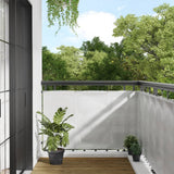 Vidaxx paravent de balcon 90x500 cm 100% polyester oxford gris clair