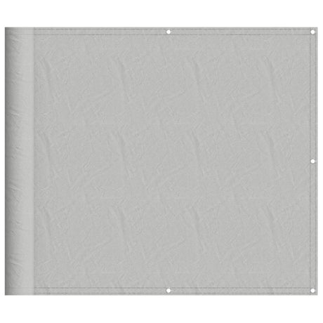 Paravent de balcon Vidaxx 90x600 cm 100% polyester oxford gris clair
