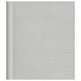 Vidaxx paravent de balcon 120x300 cm 100% polyester oxford gris clair