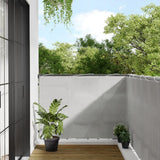 Vidaxx paravent de balcon 120x300 cm 100% polyester oxford gris clair