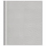 Paravent de balcon Vidaxx 120x600 cm 100% polyester oxford gris clair