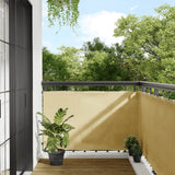 Écran de balcon Vidaxl 90x500 cm 100% Oxford Polyester Sand -Colored