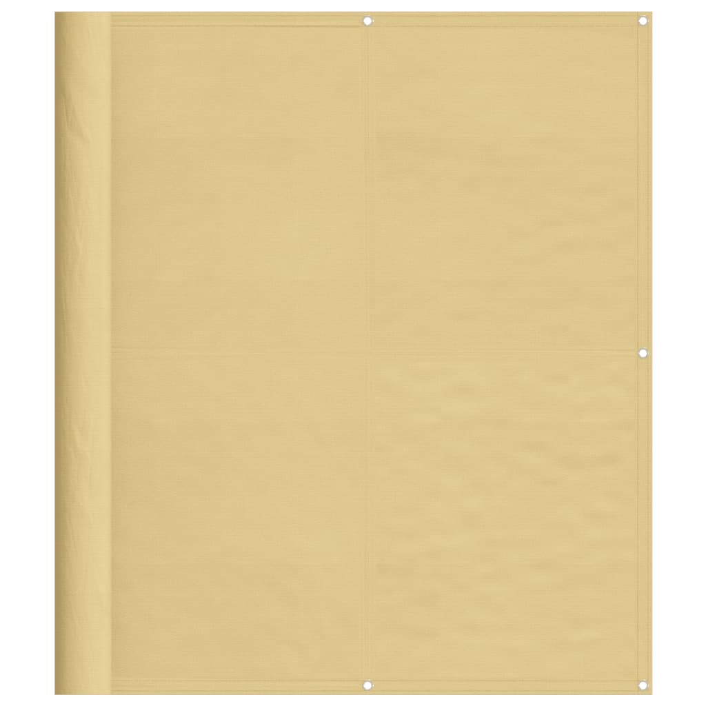 Paravent de balcon Vidaxx 120x300 cm 100% polyester oxford couleur sable