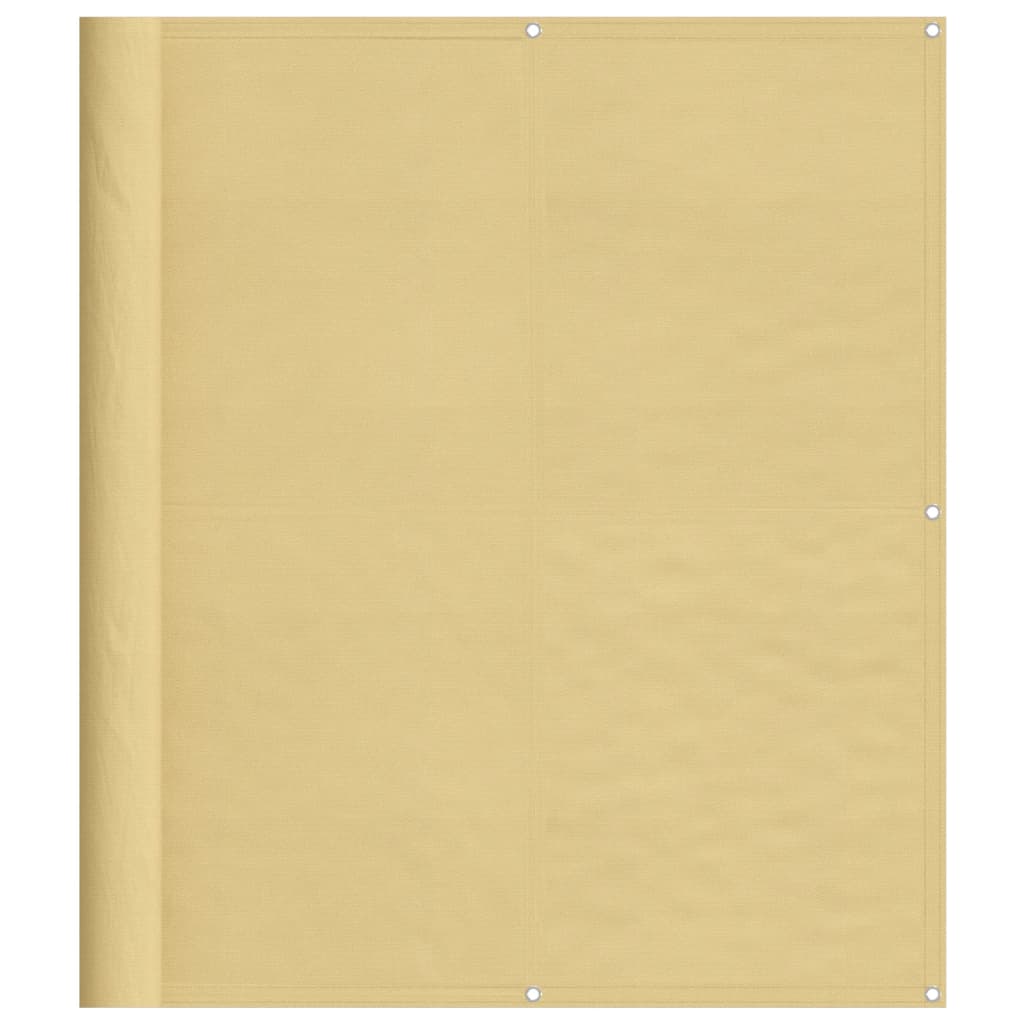 Paravent de balcon Vidaxx 120x800 cm 100% polyester oxford couleur sable