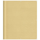 Paravent de balcon Vidaxx 120x1000 cm 100% polyester oxford couleur sable