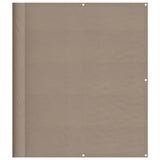 VidaXL Paravent de balcon 120x800 cm 100% polyester oxford taupe