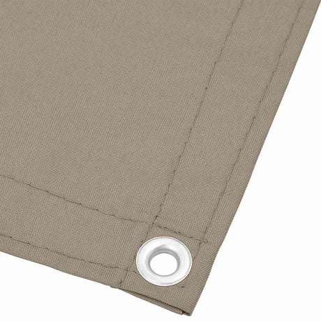VidaXL Paravent de balcon 120x800 cm 100% polyester oxford taupe