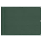 Vidaxl balkonscherm 75x700 cm 100% oxford polyester donkergroen