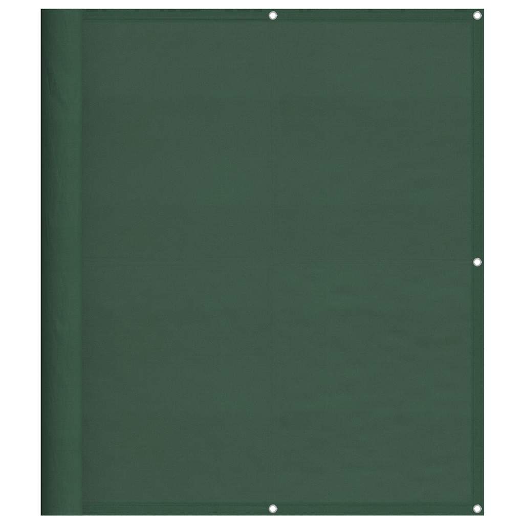Vidaxx paravent de balcon 120x800 cm 100% polyester oxford vert foncé