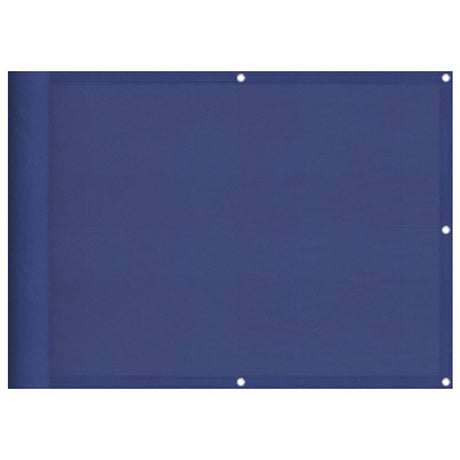 Vidaxl balkonscherm 75x700 cm 100% oxford polyester blauw