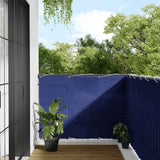 Vidaxx paravent de balcon 120x700 cm 100% polyester oxford bleu